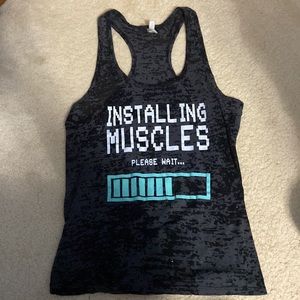 Muscles Loading Athletic Tank